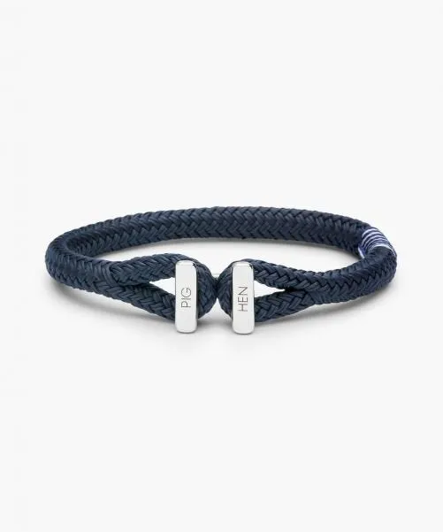 Pig & Hen Icy Ike Navy Silver Large