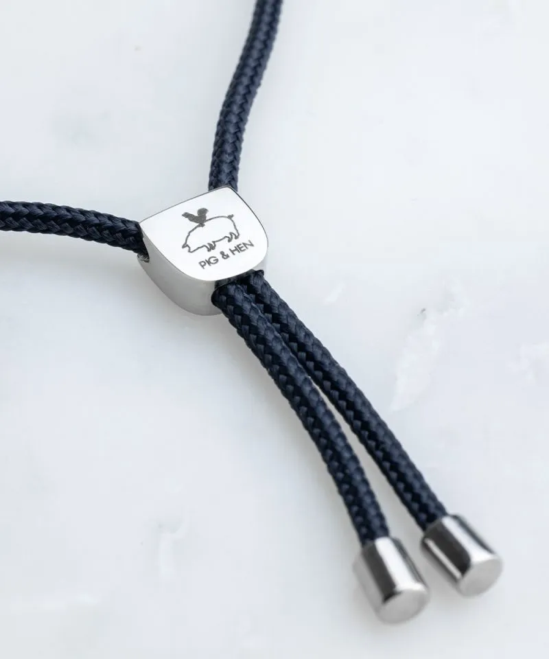 Pig & Hen Mad Matt Navy | Silver Large - 20-21cm