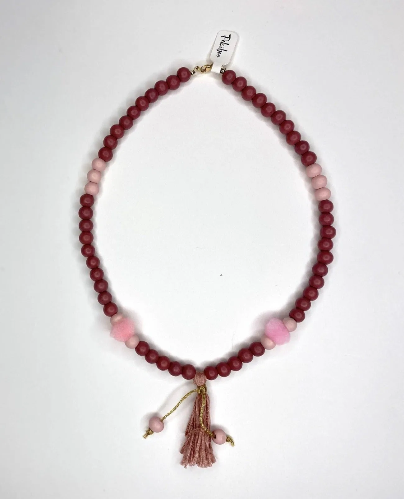 Pink Stick Necklace and Bracelets