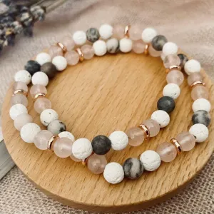Pink Zebra Aroma Bracelet
