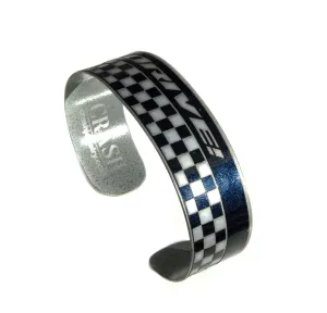 Porsche Checkered Flag Cuff - DRIVE!