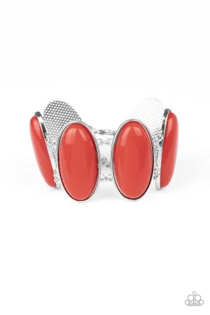 Power Pop Red Paparazzi Bracelet