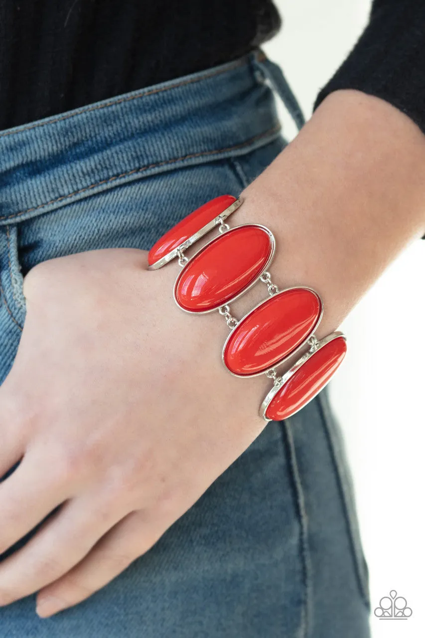 Power Pop Red Paparazzi Bracelet
