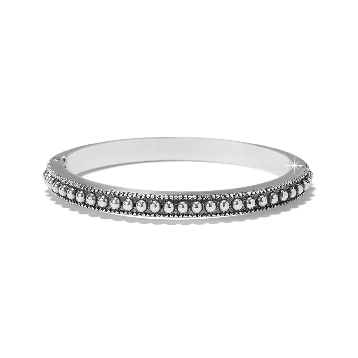 Pretty Tough Gem Hinged Bangle - JF021C