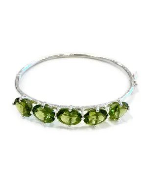 Princess Bangle in Peridot