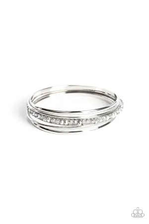 Prismatic Pizazz - Silver Bracelet