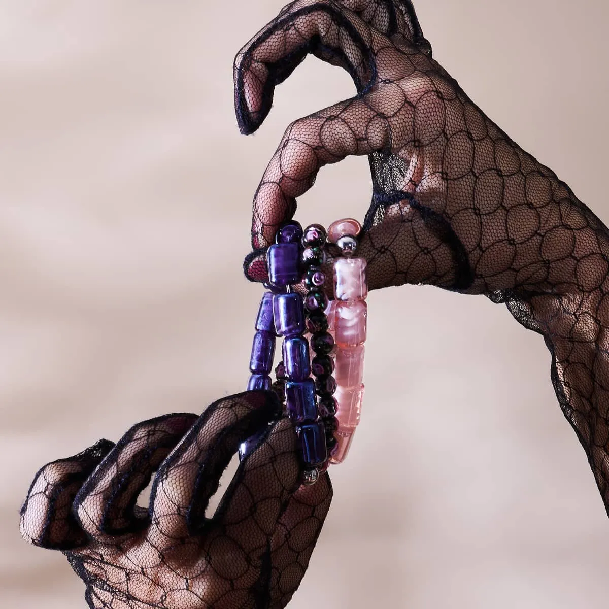 Purple Spell | Sorceress Glass Bracelet