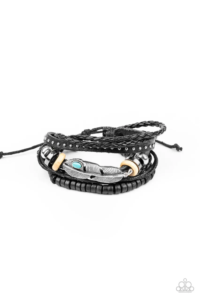 Quill Quarry Blue Paparazzi Bracelet