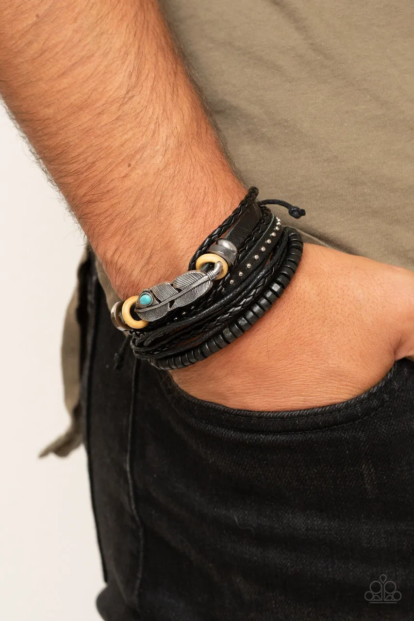 Quill Quarry Blue Paparazzi Bracelet
