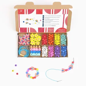 Rainbow & Flower Bracelet Making Kit