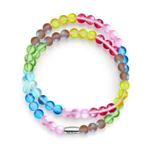 Rainbow Wrap | Mermaid Glass Bracelet