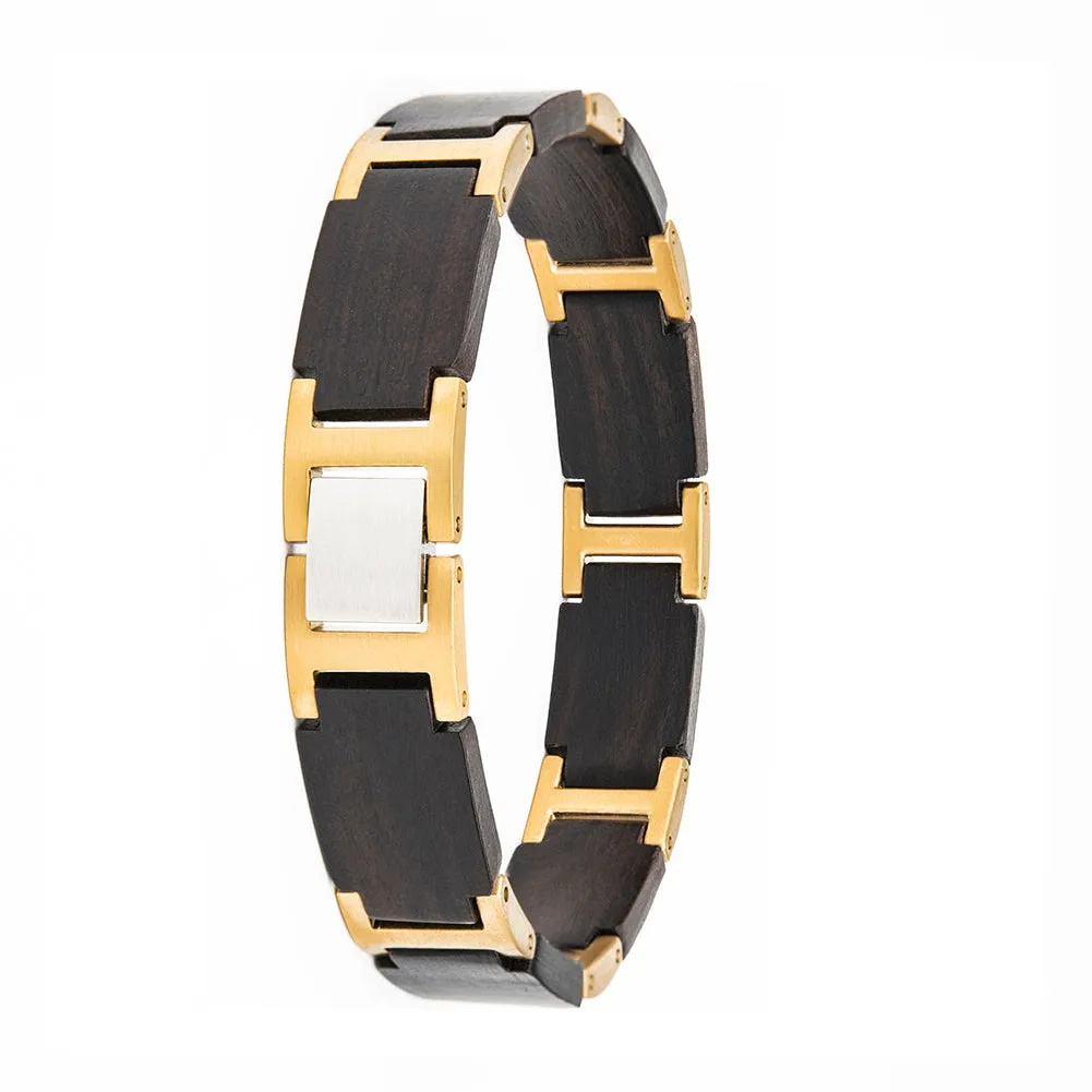 Rainier-Wooden Bracelet Unique Wood Bracelet
