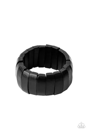 Raise the BARBADOS Black Paparazzi Bracelet