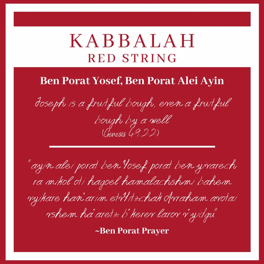 Red String Blessing Bracelet - Symbol of Protection, Love, and Blessings