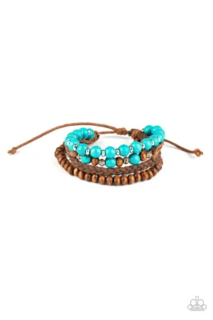 Renewable Energy Blue Paparazzi Bracelet
