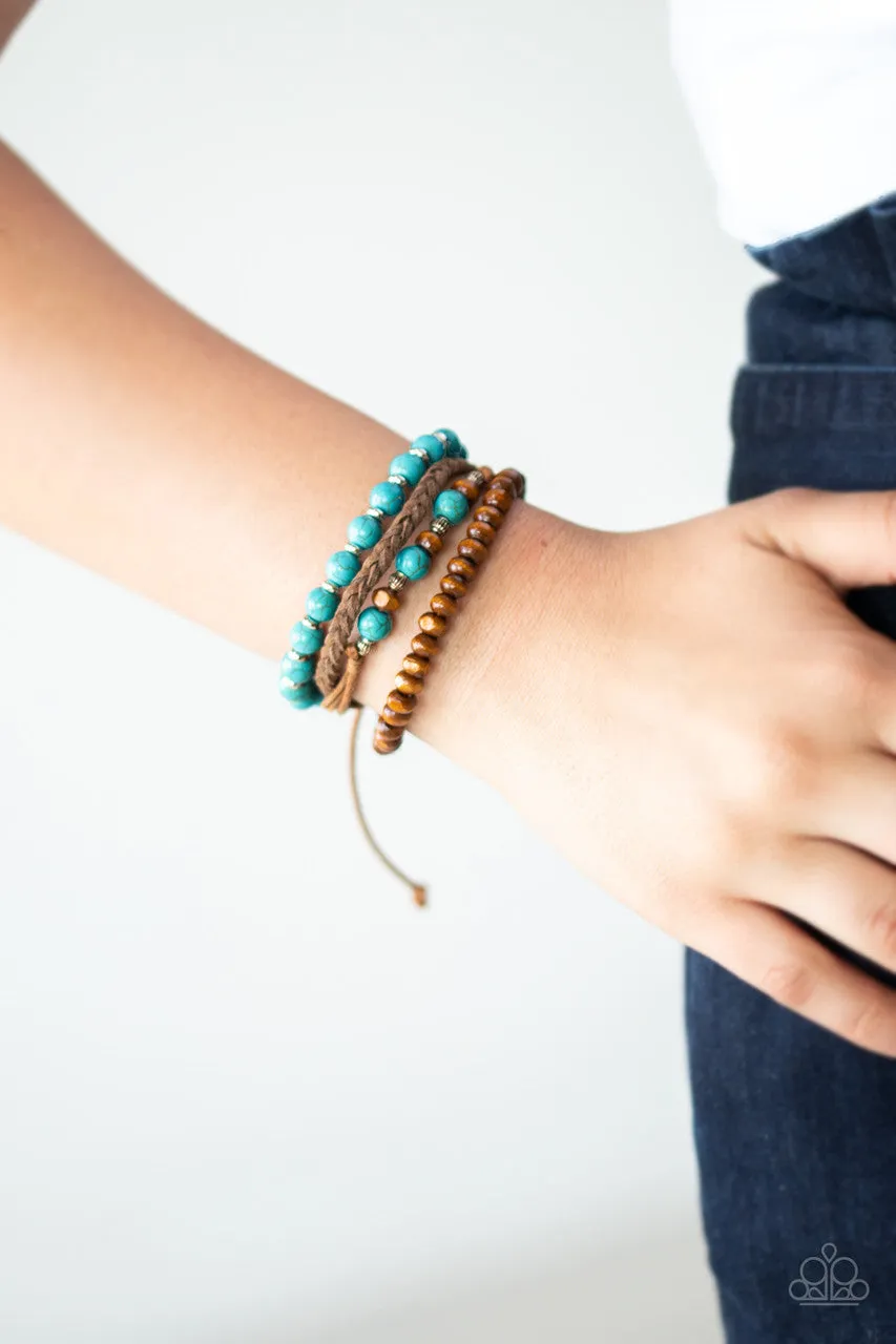 Renewable Energy Blue Paparazzi Bracelet