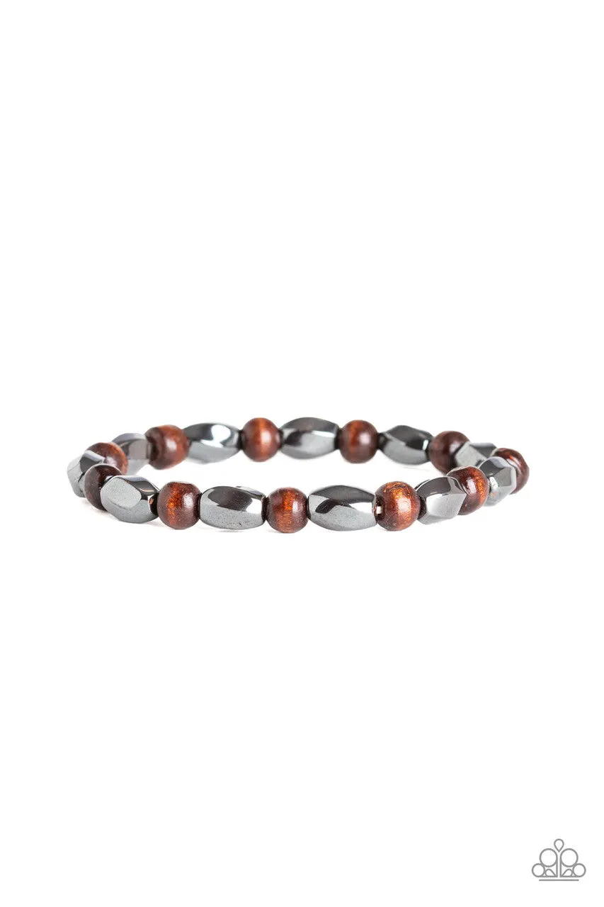 Resilient Brown Paparazzi Bracelet