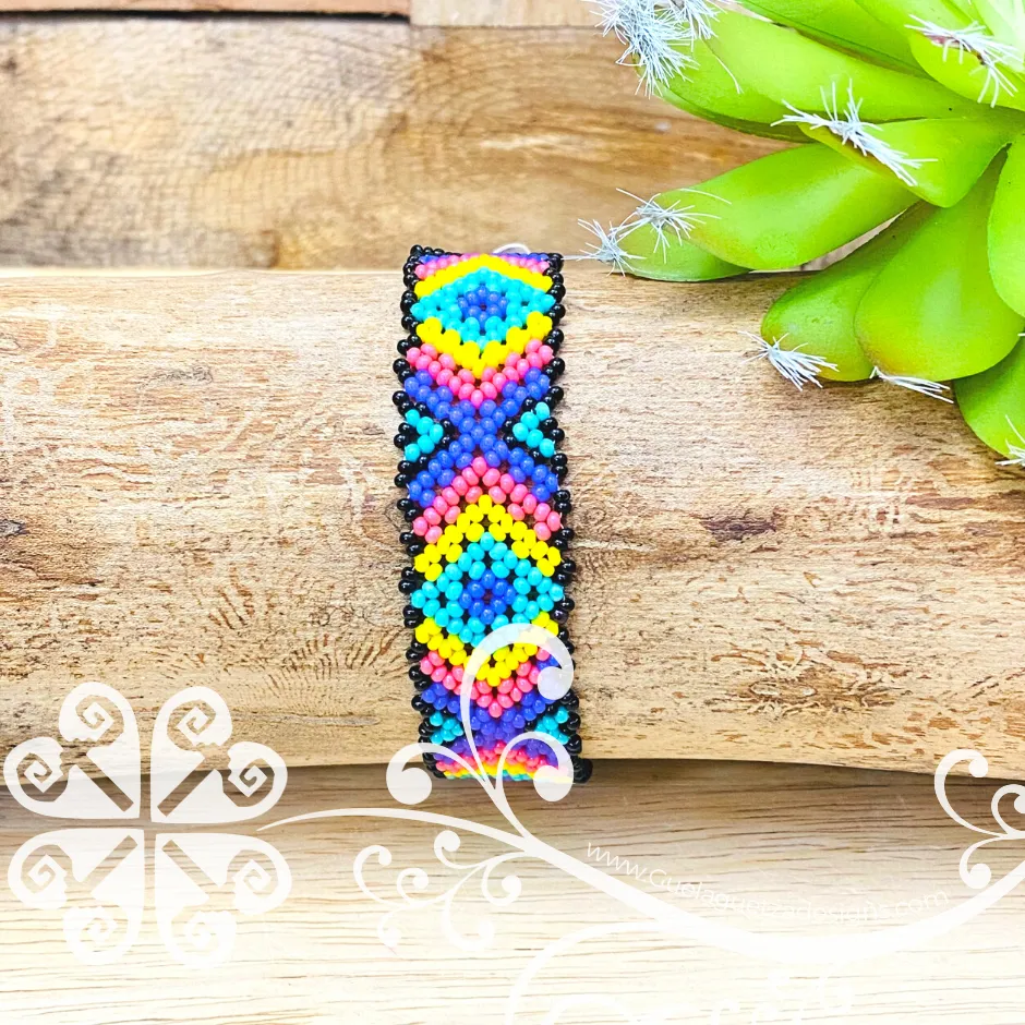 Rhombus Beaded Bracelet