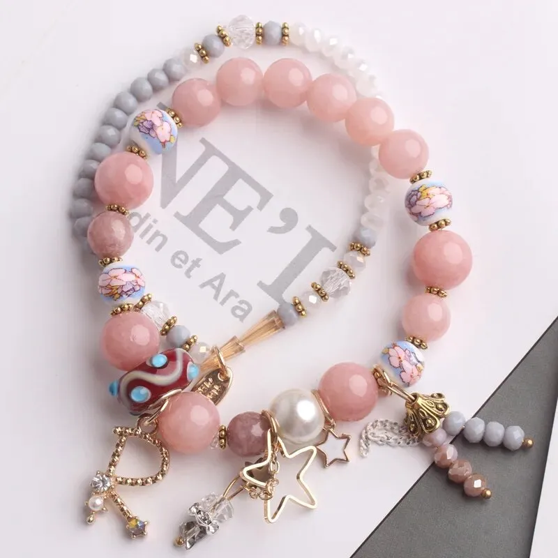 Rose sisi Bohemian ethnic style beach friendship women's bracelet beaded wrist bracelets for women shell jewelry for women