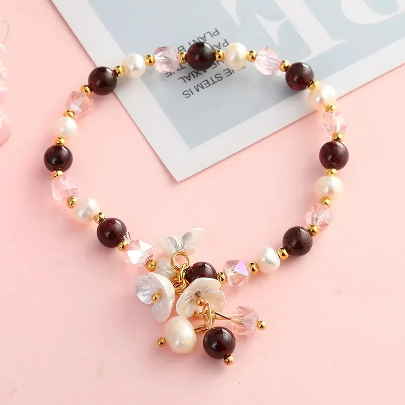 Rose sisi Bohemian ethnic style beach friendship women's bracelet beaded wrist bracelets for women shell jewelry for women