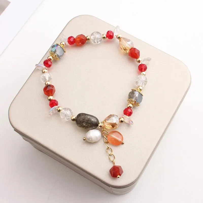 Rose sisi Bohemian ethnic style beach friendship women's bracelet beaded wrist bracelets for women shell jewelry for women