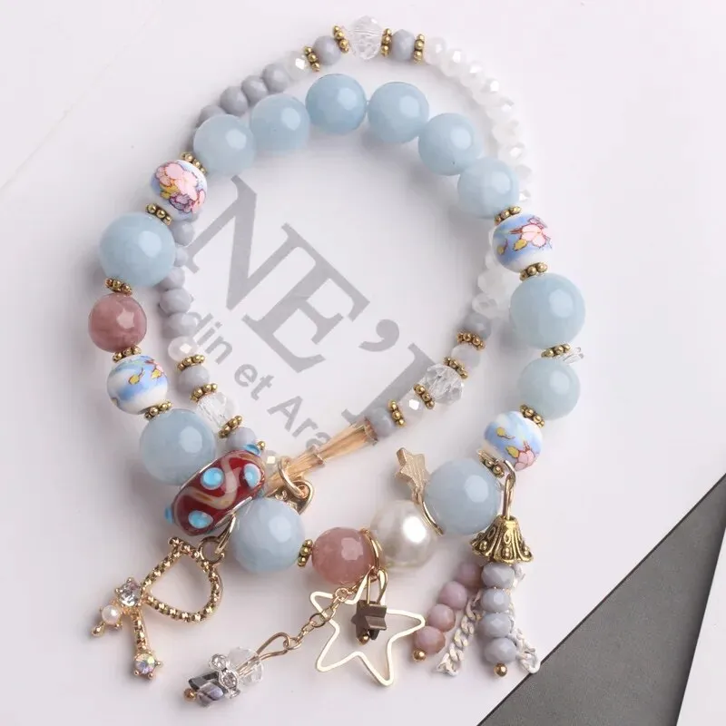Rose sisi Bohemian ethnic style beach friendship women's bracelet beaded wrist bracelets for women shell jewelry for women