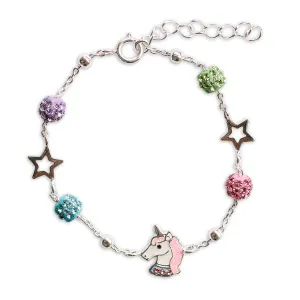 SALE! Sterling Silver Unicorn Stardust Bracelet for Kids
