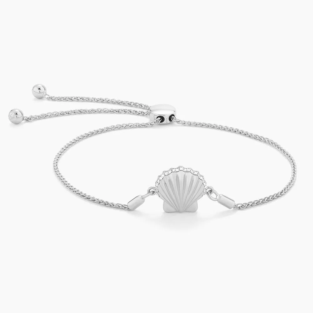 Sandy Seashell Bolo Bracelet