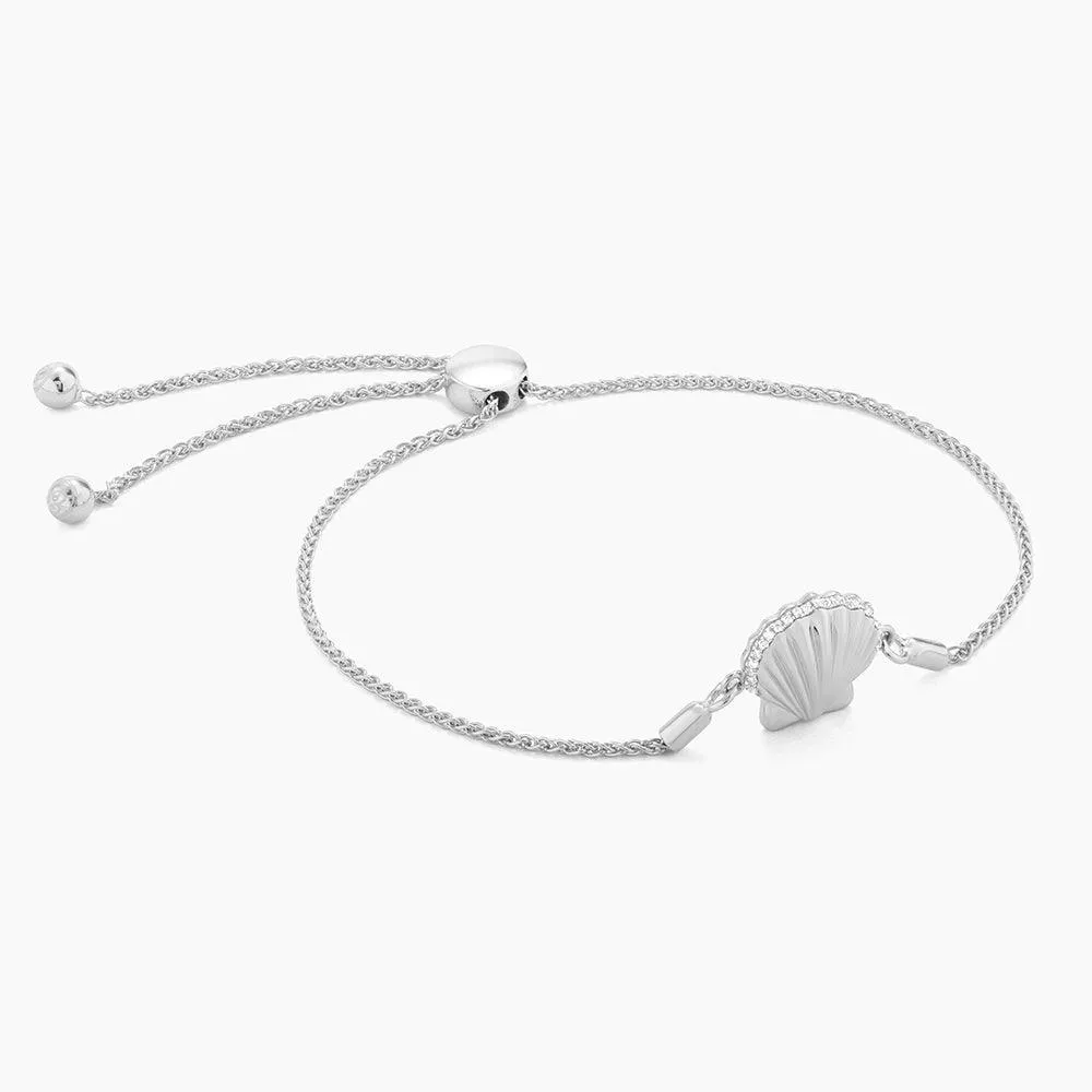 Sandy Seashell Bolo Bracelet