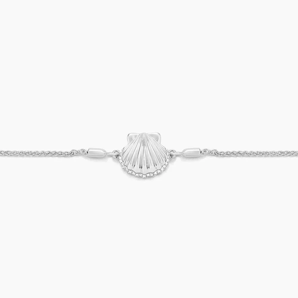 Sandy Seashell Bolo Bracelet