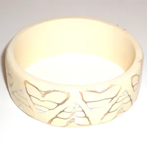 Shell Inlay Bangle