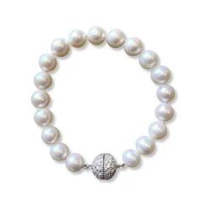 Signature Large Cultured Pearl Bracelet