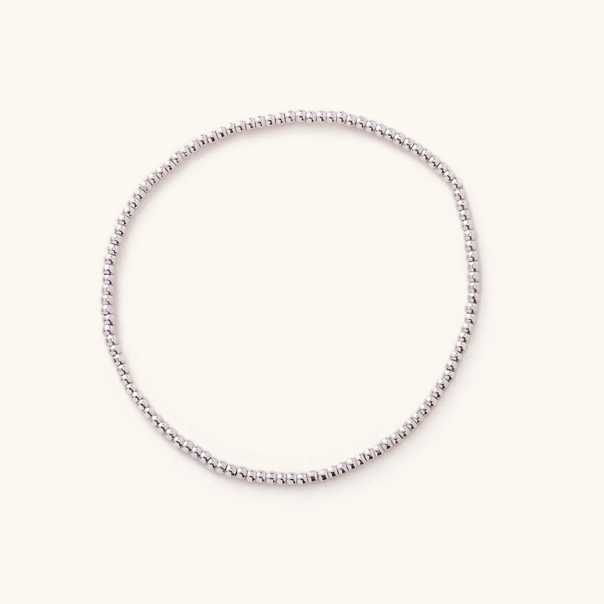 Silver Ball Bracelet 2mm