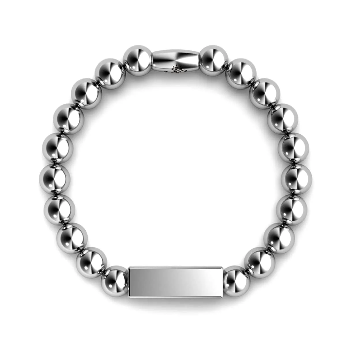 Silver | Gilded Bar Bracelet | Deluxe