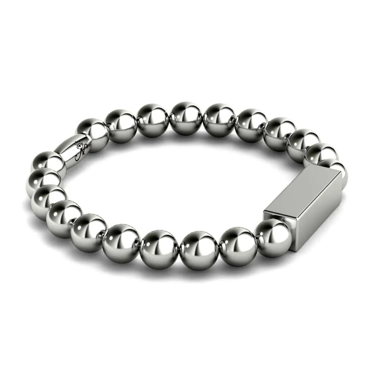 Silver | Gilded Bar Bracelet | Deluxe