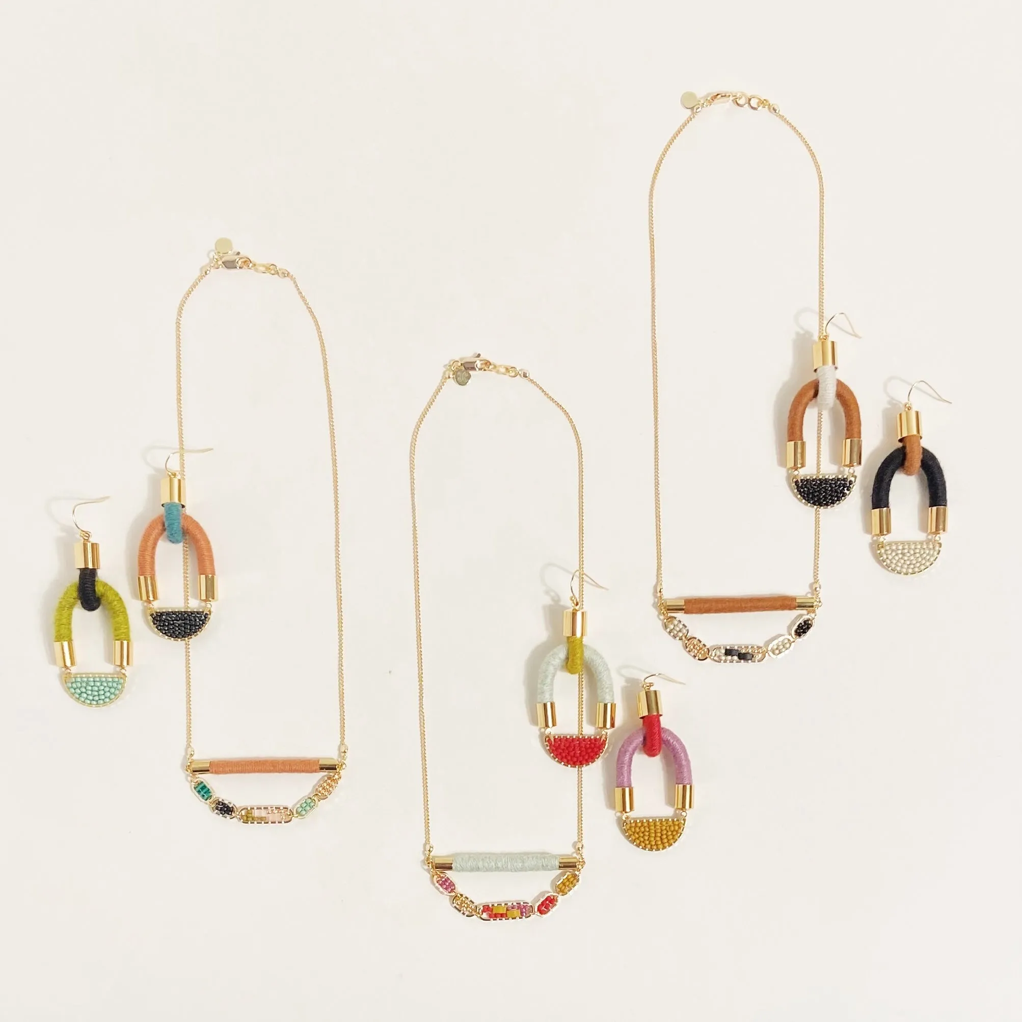 Simpatico Earrings in Cool Tones