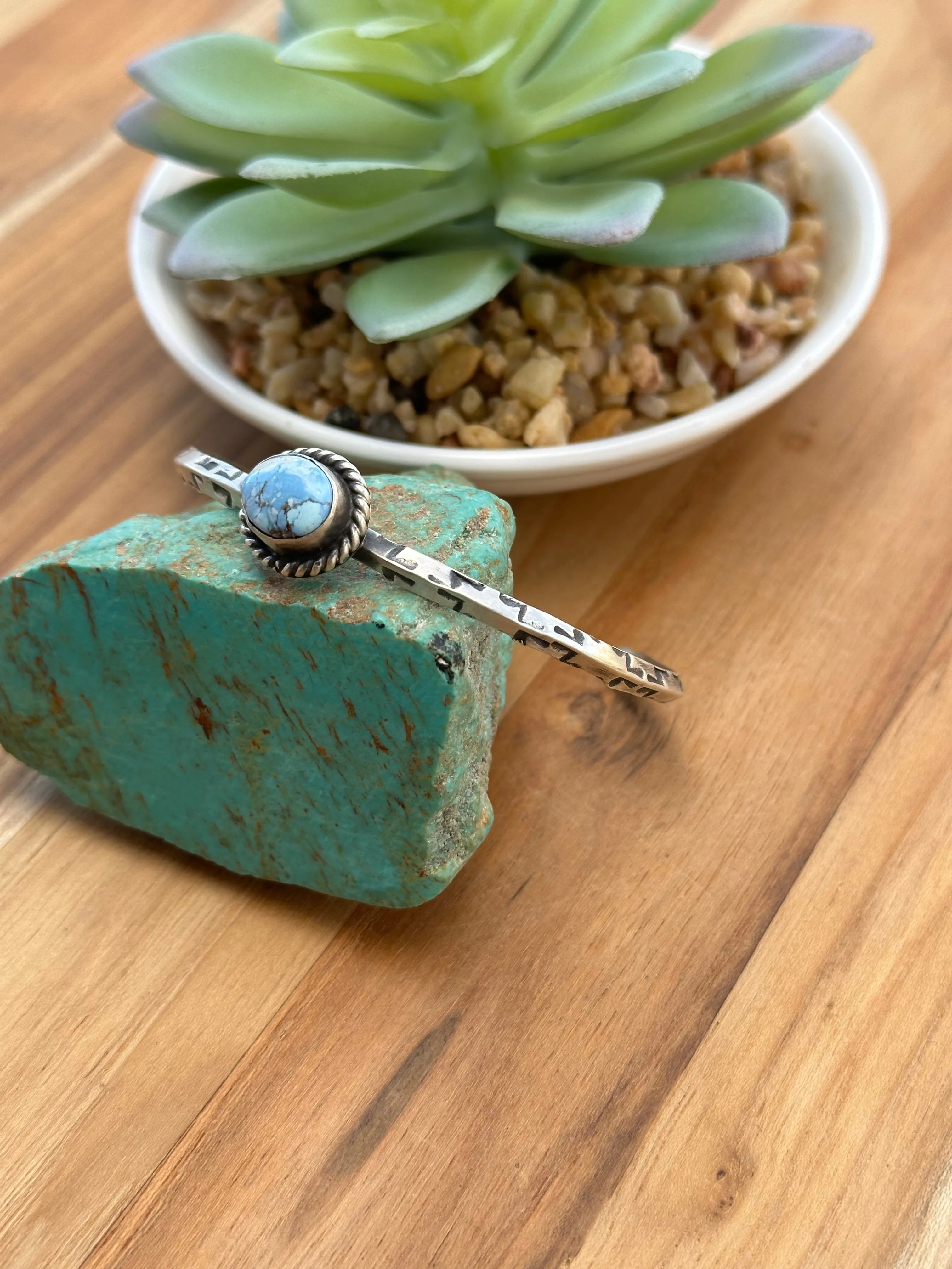 Single Stone Golden Hills Cuff