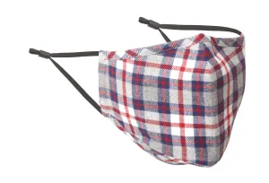Skerry Red Flannel Face Mask