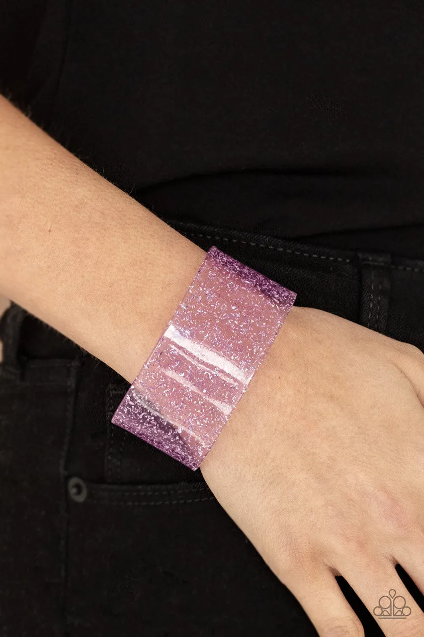 Snap, Crackle, Pop! Purple Paparazzi Bracelet