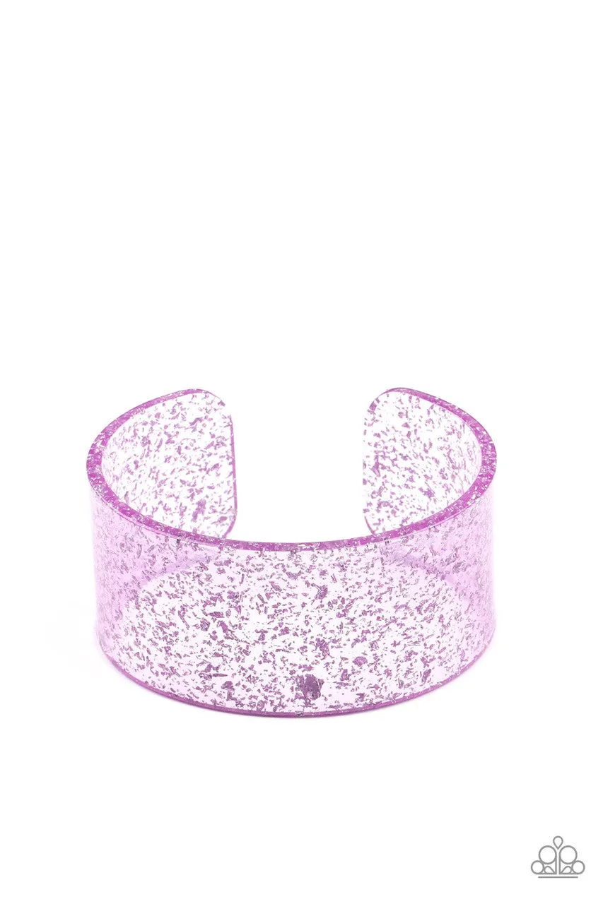 Snap, Crackle, Pop! Purple Paparazzi Bracelet