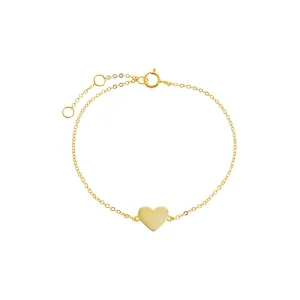 Solid Heart Bracelet