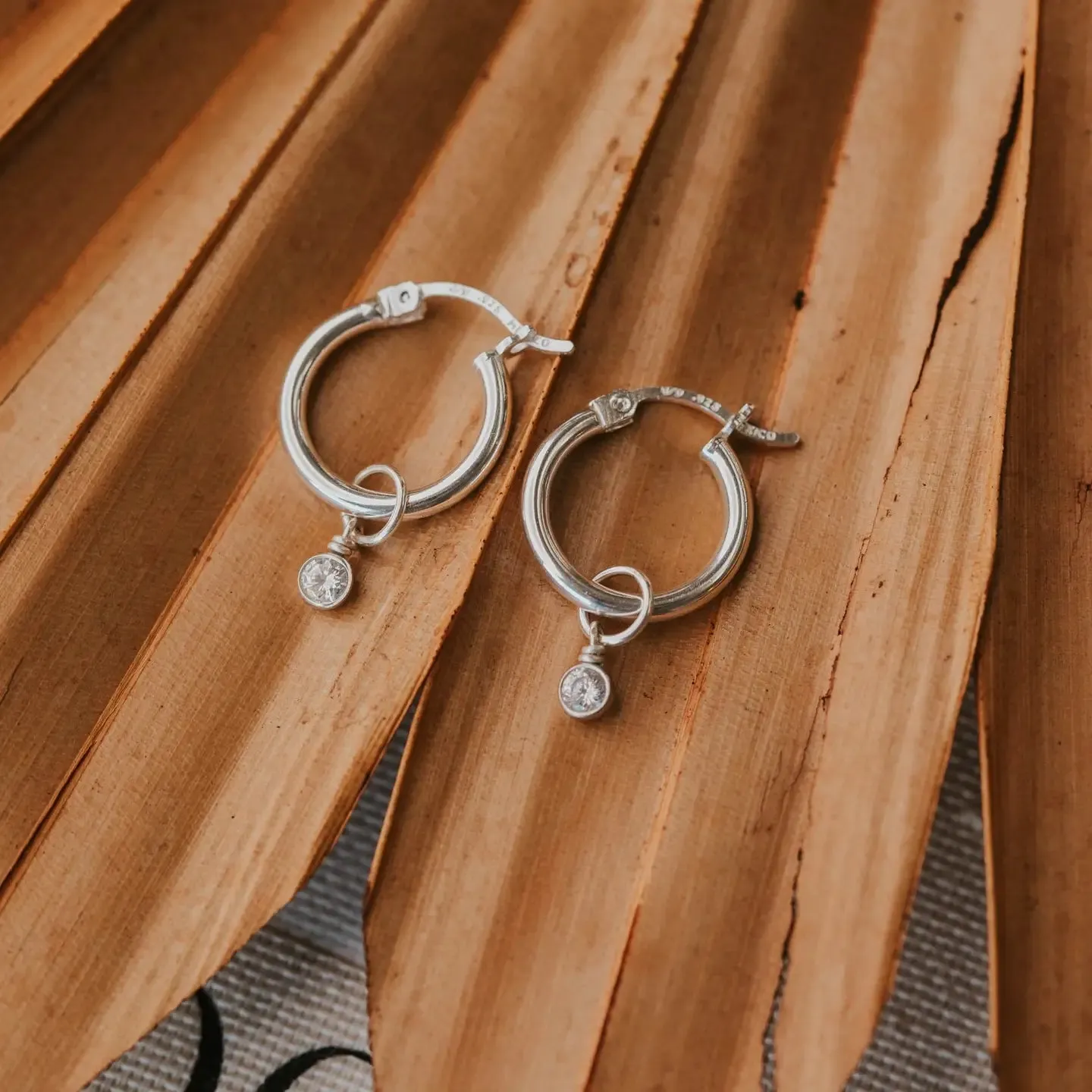 Solitaire Charms | 14k Gold Fill   Sterling Silver