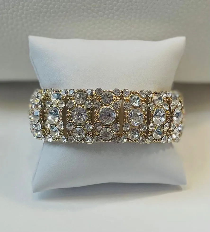 Sparkly Stretch Bangle Bracelets