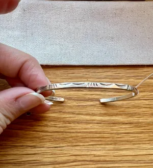 Sterling Silver Cuff