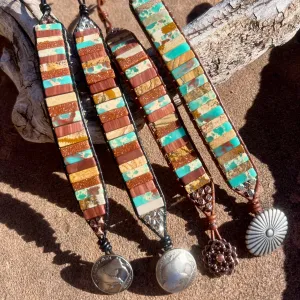 Stone Tube Bracelets