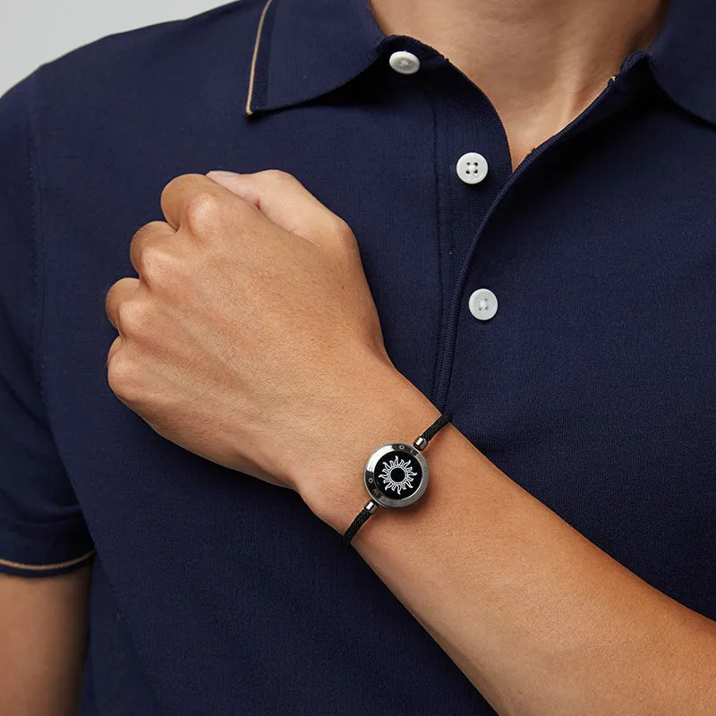 Sun&Moon Touch Bracelets with Milan Rope