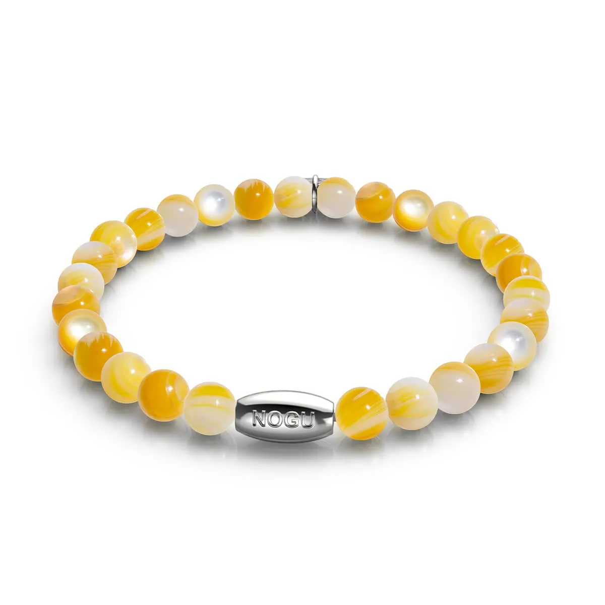 Sunshine x Silver | Abalone Bracelet