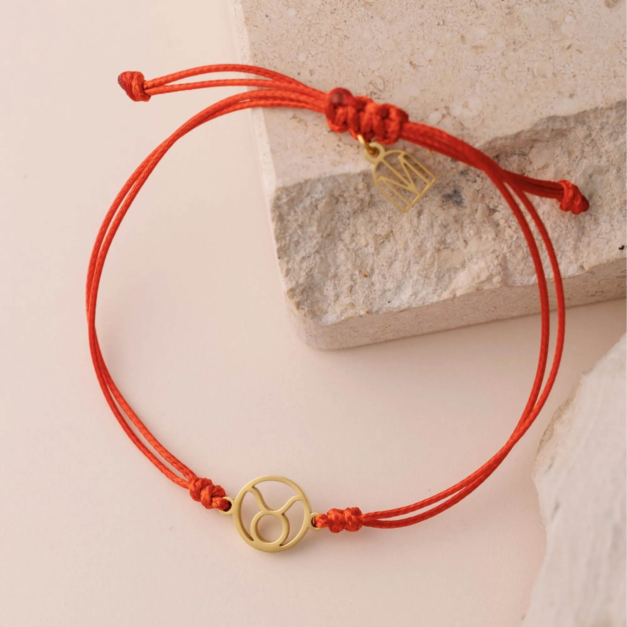 Taurus Zodiac Thread Bracelet