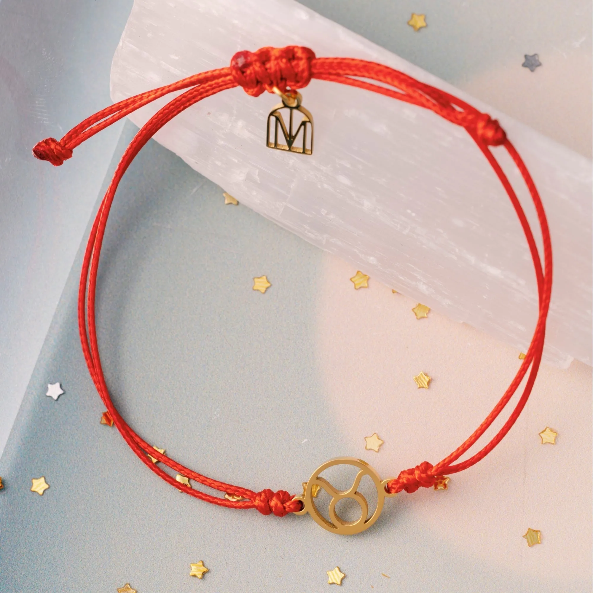 Taurus Zodiac Thread Bracelet