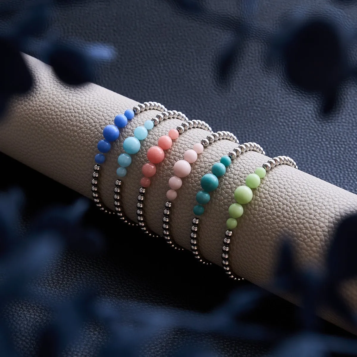 Teal | Silver | Lumos Ceramic Expression Bracelet